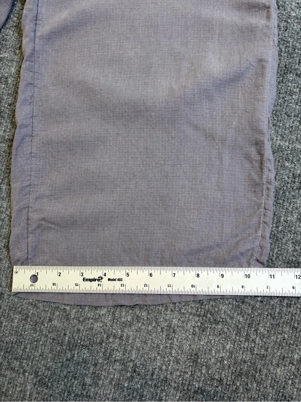 Pure Jill J Jill Linen Tencel Crop Wide Leg Pants Medium Petite Dusty Lavender
